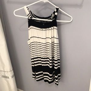 Cable & Gauge black and white top